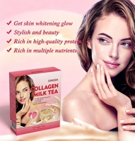 SIWEIDA Poudre thé au lait collagène éclaircissement peau amincissant beauté antioxydant glutathion garcinia thé vert probiotiqu