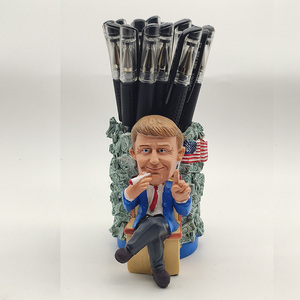 Posacenere personalizzato in resina artigianale fatto a mano sostenitori presidenziali posacenere testa Bobble Figurine Design <span class=keywords><strong>divertente</strong></span> regalo ideale per gli amici - Product Image 5