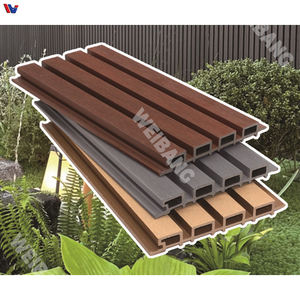 Planches de terrasse en bois composite résistantes au gel, imperméables, brossées, antidérapantes, à emboîtement, à grain de bois asiatique, pour les jardins extérieurs canadiens - Product Image 2