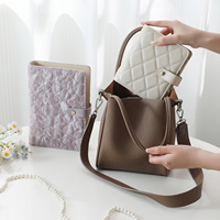 Nouveau classeur à feuilles mobiles en cuir PU, grand sac de rangement pour bijoux, sac de rangement pour accessoires, boucles d'oreilles, colliers, sac à bijoux personnalisé