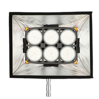 Kit d'éclairage LED pour film vidéo Pdl Durable de haute qualité, Luxed 6 bicolore de 900W pour la photographie