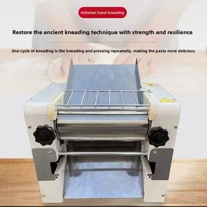 Machine à laminage de pâte électrique automatique pour boulangerie, avec rouleau de pressage pour aplatir le croissant, le pain, la pizza et la pâtisserie, et <span class=keywords><strong>pétrin</strong></span> - Product Image 1