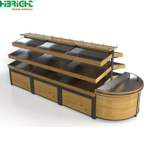 Expositor Inclinado para Frutas y Verduras, Estante para Productos Frescos de Supermercado, para Zona de Frescos - Product Image 2