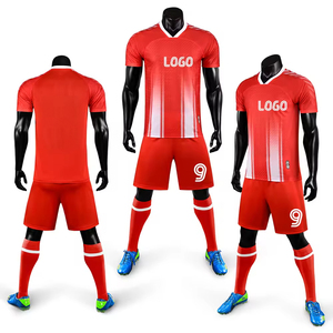 Maglie da Calcio Sportive di Alta Qualità Personalizzate con Stampa Digitale in Spandex/Poliestere ad Asciugatura Rapida Unisex Estive con Collo Rotondo e Maniche Corte - Product Image 4