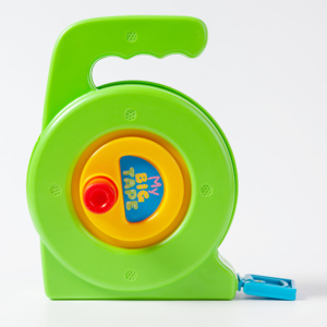 Jnynke 0-2 năm nhựa CE CPC Đồ chơi bé giáo dục sớm Câu Đố Hướng dẫn sử dụng băng mềm đo chiều cao đo số quan tâm - Product Image 3