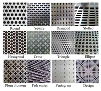 Tôle perforée en acier inoxydable 304 316 316L, sur mesure, avec trous ronds de diamètre et espacement personnalisés, pour grille de ventilation de diffuseur