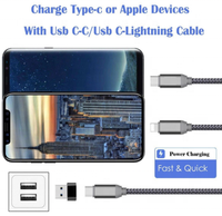 Konverter Konektor USB 2.0 a Male ke Type C Female, Adaptor USB Type C OTG untuk Pengisian Daya dan Transfer Data