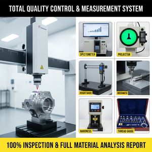 Servicios de Mecanizado CNC OEM, Piezas de Equipos de Automatización Industrial de Comunicación Personalizada, Aleaciones Metálicas, Fresado, Estampado de Productos - Product Image 5
