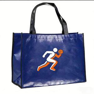 Custom <b>Reusable</b> pp Non Woven <b>Bag</b> <b>Reusable</b> Shopping <b>Bags</b> with logo - Product Image 1