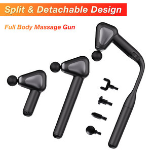 <span class=keywords><strong>Pistola</strong></span> de masaje inalámbrica con múltiples cabezales y mango extendido, sin escobillas, para espalda, cuello, recuperación <span class=keywords><strong>muscular</strong></span> de atletas y alivio del dolor - Product Image 1
