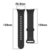 BEEFLYPOWER Compra Ahora Correa Deportiva Impermeable de Color Sólido para Xiaomi Band 8Pro/9pro, Correa para Reloj Redmi 4