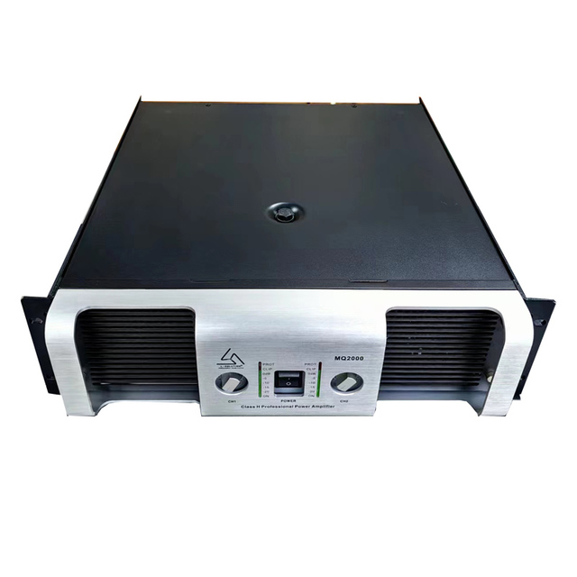 MQ High Quality Most Popular Class H Power Amplifier 4-Channel Neodymium Metal Professional Sound Equipment