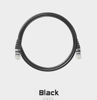 Kabel Patch Cord Cat6AS/FTP RJ45 Tembaga Padat Berpelindung Ganda 4Pair 500MHz 10Gbps Ethernet LAN Grosir Langsung dari Pabrik OEM