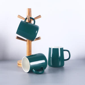 Mug en céramique nordique minimaliste, couleur unie, 350 ml, tasse à café ou à thé, origine Liling, pour cadeaux, usage domestique ou au bureau - Product Image 5