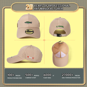 Gorra Deportiva Perforada OEM ODM con Soporte para Lentes de Sol, Ranura Lateral para Gafas, Secado Rápido, Ligera, para Correr al Aire Libre, Béisbol - Product Image 5