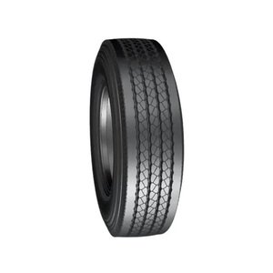Nouveau pneu radial sans chambre à air 295/75R22.5 16PR à motif de direction pour semi-remorque légère, marque personnalisée, origine américaine - Product Image 1