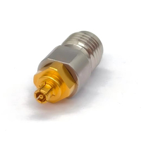 Adaptateur coaxial RF haute fréquence S MA/SSMP-KKG, connecteur coaxial à ondes millimétriques, matériau en acier inoxydable