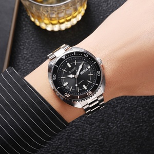 Reloj SKMEI 2256 de Lujo para Hombre, Marca Superior, Esfera Verde, Reloj de Pulsera de Negocios, Resistente al Agua, con Fecha, Semana, Cuarzo, Acero - Product Image 6