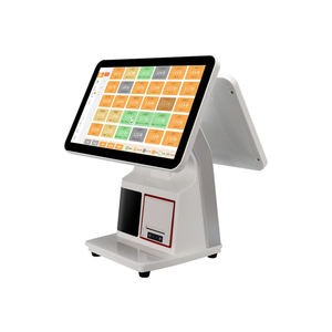 Sistema POS con pantalla táctil de 15.6 pulgadas, caja registradora con impresora integrada de 58 mm para escritorio, para negocios. - Product Image 5