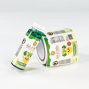 Factory-Direct Custom Label <b>Stickers</b> Eco-Friendly for Food Beverage & Sustainable Packaging - Product Image 2