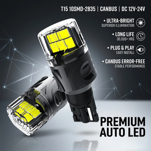 Neue TH Howie T15-10SMD-2835 LED-Positions-/Scheinwerfer-Rückleuchte 3,6W 12-16V 12-Monatige Garantie Ersatz-Kfz-Kennzeichenbeleuchtung - Product Image 1