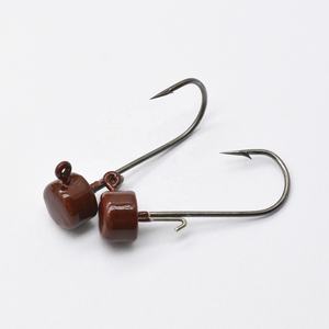 Señuelos de Pesca de Alambre de Acero en Forma de Hongo, Anzuelos Mustad, Cabeza de Jig de Plomo Pintada, Aparejos de Pesca Rock Ned, Venta al por Mayor de Fábrica - Product Image 4