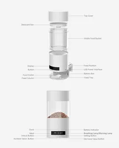 Vochtbestendige Elektrische Automatische Vis Feeder voor Aquarium Tank Timer