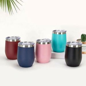 Taza de Café Personalizada de 12oz, Ecológica, Libre de BPA, Regalo para Fiestas, Recubrimiento en Polvo, Doble Pared, Acero Inoxidable, Aislada al Vacío, con Asa, Linda - Product Image 3
