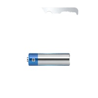 Pile alcaline 1,5 V LR6+LR03, lot combiné, pour serrure à empreinte digitale, serrure à code, serrure de porte intelligente, microphone, calculatrice