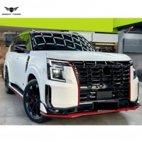 Kit Carrosserie Style Nismo pour Nissan Patrol Y63 2026 – Pièces Auto Extérieures Modifiées : Pare-chocs Avant, Pare-chocs Arrière, Élargisseurs d'Ailes, Jupes Latérales