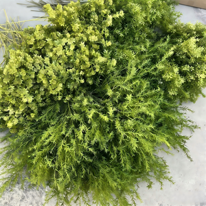 Nouveauté 2025 : Panneaux muraux en herbe artificielle écologique en plastique, 50 cm, longue durée, pour mariages, maisons et restaurants - Product Image 4