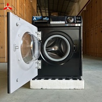 Lave-linge frontal entièrement automatique à tambour avec fréquence variable et 15 programmes de lavage silencieux avec écran LED