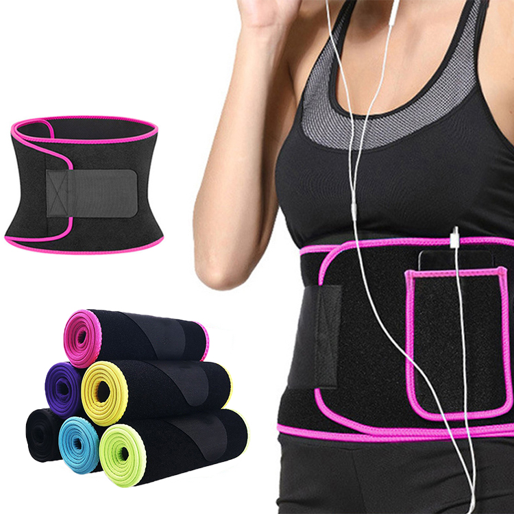 Неопреновый спортивный пояс для тренировки талии, спортивный пояс для похудения, пояс для похудения и потери веса, пояс для тренировки талии для женщин