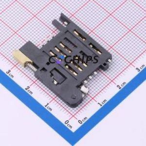 SIM104-KZ8P SIM Card Connector SMD Connector Card Tray Type Mini SIM Card Card Holder With Card Detection - Product Image 2