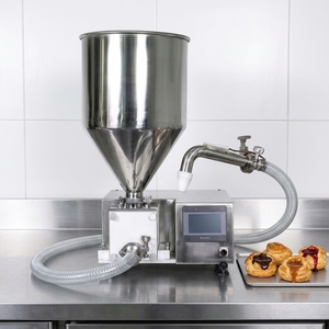 Injecteur de garniture pour gâteaux de boulangerie commerciale, machine à garnir le pain de crème, de beurre, de lait, de chocolat et de confiture - Product Image 1