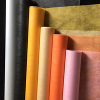 Papier d'emballage en coton non tissé doux coréen pour fleurs, base de bouquet, fournitures pour fleuristes et magasins de fleurs, vente en gros