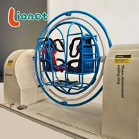 Équipement d'amusement à anneau roulant tridimensionnel, équipement d'entraînement anti-vertige pour musées scientifiques populaires, intérieur/extérieur