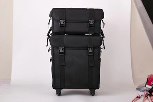 <span class=keywords><strong>Bolsa</strong></span> de Maquillaje Transparente de Alta Calidad, Multifuncional, <span class=keywords><strong>Bolsa</strong></span> de Cosméticos de Nailon Transparente <span class=keywords><strong>con</strong></span> 4 Ruedas para Viaje - Product Image 2