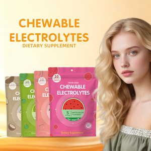 Tabletas Masticables de Electrolitos, 10 Unidades, Sabor Sandía, Suplemento Dietético - Product Image 3