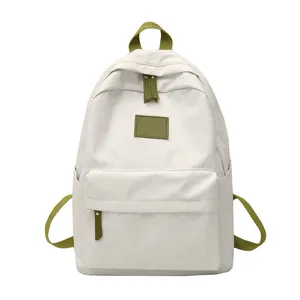 Водонепроницаемый женский рюкзак с карманом для ноутбука, Повседневные Легкие нейлоновые ранцы для школы и колледжа