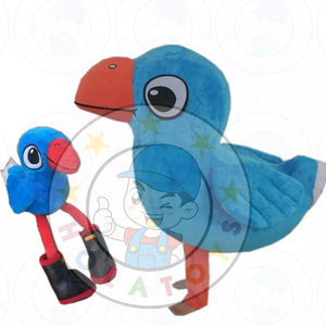 Disfraz de <span class=keywords><strong>Mascota</strong></span> de Pájaro Hola para Adultos, Disfraz de <span class=keywords><strong>Mascota</strong></span> de <span class=keywords><strong>Paloma</strong></span> - Product Image 2