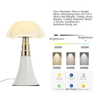 <span class=keywords><strong>Lampe</strong></span> de table en fer en forme de chauve-souris vintage italienne, <span class=keywords><strong>lampe</strong></span> de chevet créative haut de gamme de <span class=keywords><strong>style</strong></span> scandinave simple - Product Image 6