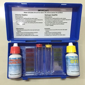 Kit <span class=keywords><strong>de</strong></span> Prueba <span class=keywords><strong>de</strong></span> Dureza del <span class=keywords><strong>Agua</strong></span> <span class=keywords><strong>para</strong></span> Piscinas, Dos Métodos, PH y Cloro, <span class=keywords><strong>para</strong></span> <span class=keywords><strong>la</strong></span> Limpieza <span class=keywords><strong>de</strong></span> Piscinas - Product Image 1
