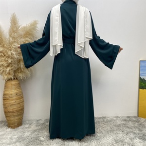 1993 #   Abaya ouverte très tendance pour femmes, taille Dubaï, mode musulmane du Moyen-Orient, robe kimono pour femmes, vêtements en gros, personnalisation - Product Image 5