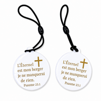 Porte-clés de prière chrétienne NFC, touchez pour ouvrir des versets bibliques et des dévotions quotidiennes, cadeau religieux pour les chrétiens