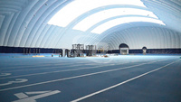 Dôme de gymnastique en PVC à qualité contrôlée Solution de fitness intérieure supportée par l'air fiable Dôme d'air sportif rentable