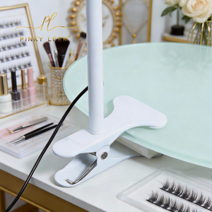 Pinky Leem Lash <b>Uv</b> <b>Light</b> Clip Lamp with Silent Pedal Lash <b>Uv</b> Lamp While <b>Uv</b> Lash Lamp Desktop - Product Image 2