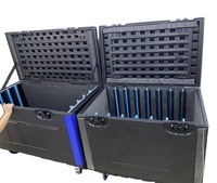 8 1 Écran LED pour éclairage de scène, Flight Case, Écran vidéo, Boîtier de rangement en plastique, Flight Case OEM, Étanche, Antichoc, Pliable, Léger