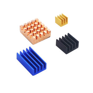 الجيل الرابع من التوت <span class=keywords><strong>Pi</strong></span> 4B مجموعة بالوعة الحرارة كامل النحاس CPU المبرد المبرد مع لاصق خاص 4 حزمة - Product Image 3