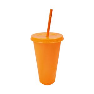 16 24Oz Pp Disposable Cup With Lid Juice Drink Custom <b>Boba</b> <b>Bubble</b> Milk Tea Plastic Cups - Product Image 4